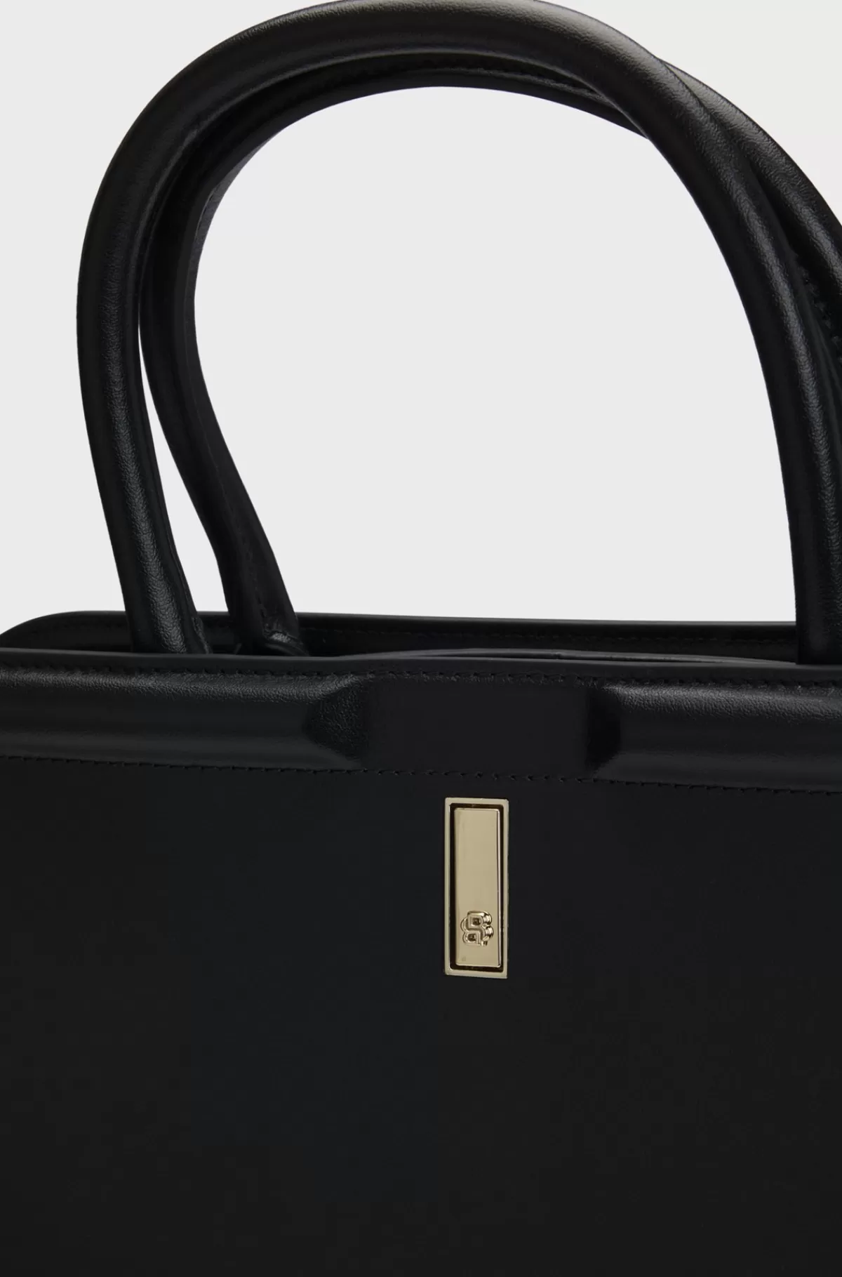 HUGO BOSS Ariell Tote Bag I Læder Med Udtagelig Pouch Sort New
