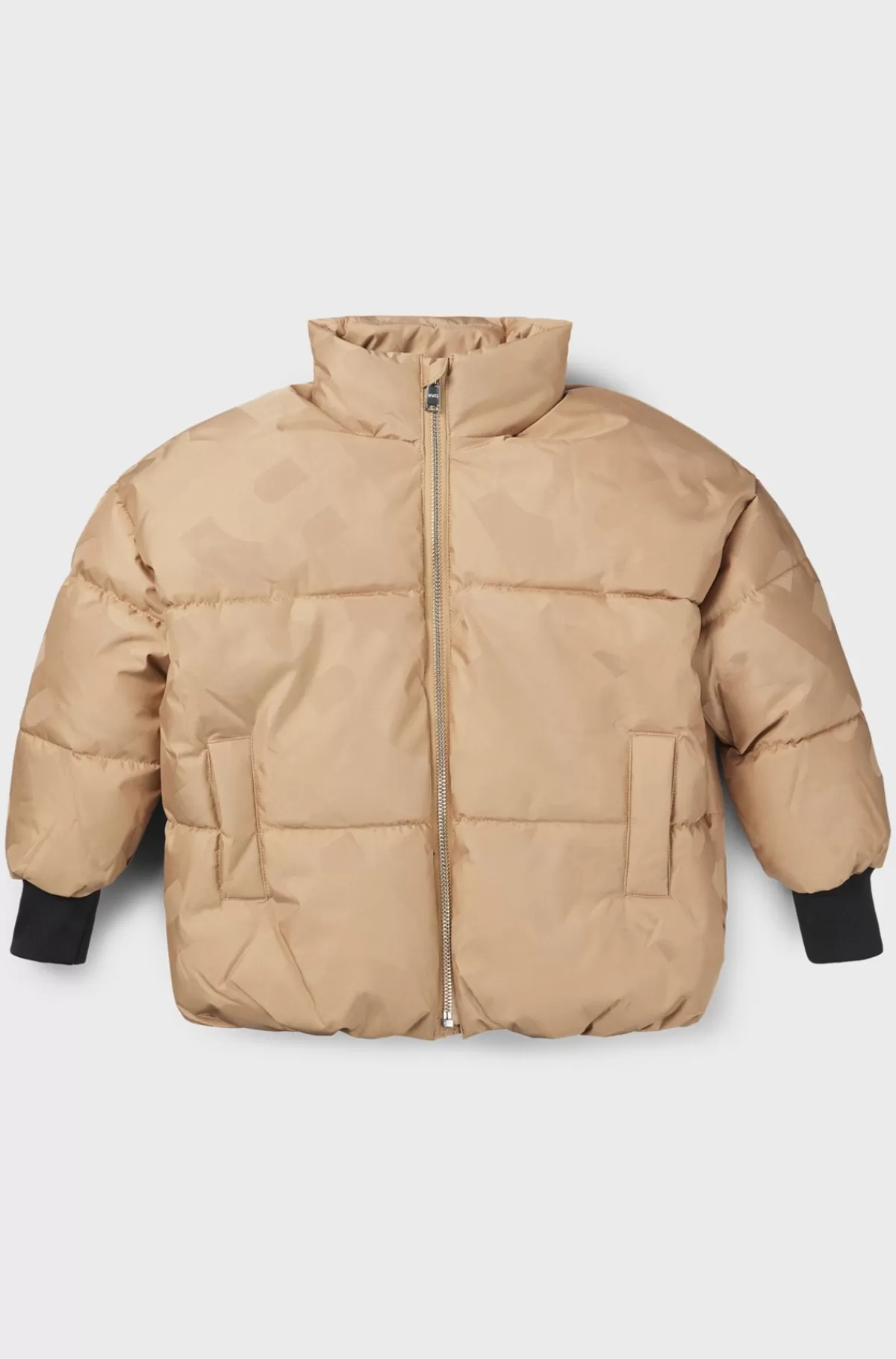 HUGO BOSS Dynejakke Til Børn Med Monogrammer Brun Best
