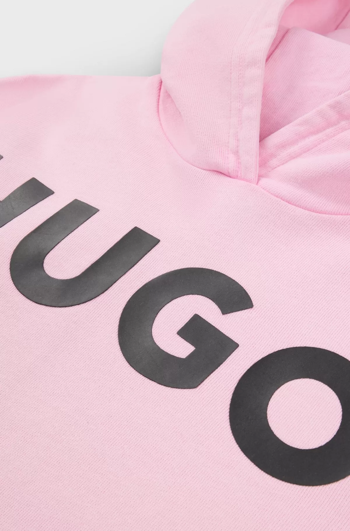 HUGO BOSS Hættetrøje Til Børn Af Sweatkvalitet Af Bomuld Med Logoprint Pink Flash Sale