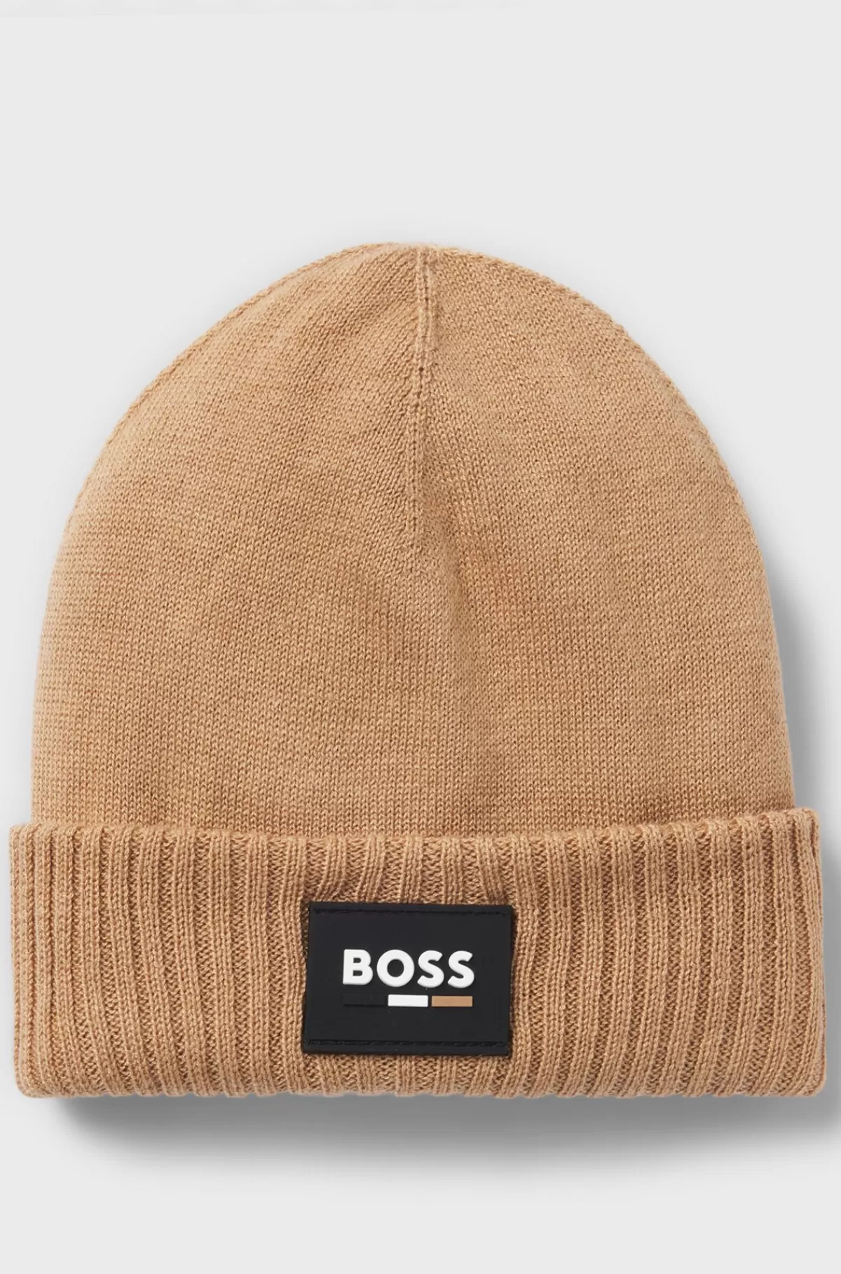HUGO BOSS Hue Til Børn Med Logomærkat I Silikone Brun Fashion