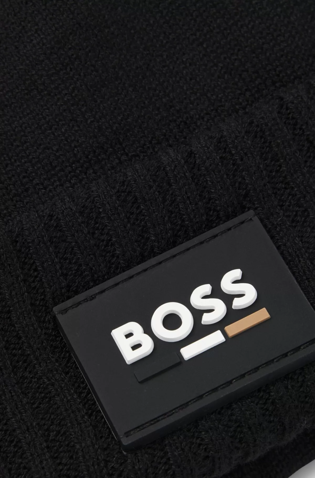 HUGO BOSS Hue Til Børn Med Logomærkat I Silikone Sort Sale