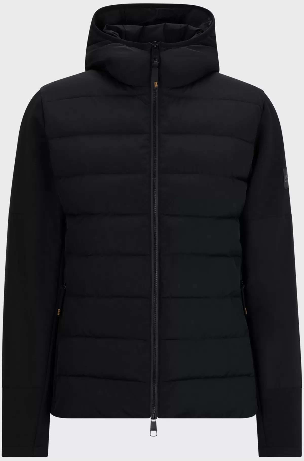 HUGO BOSS Hybrid Dunjakke Til Hestesport Med Logomærke Sort Sale