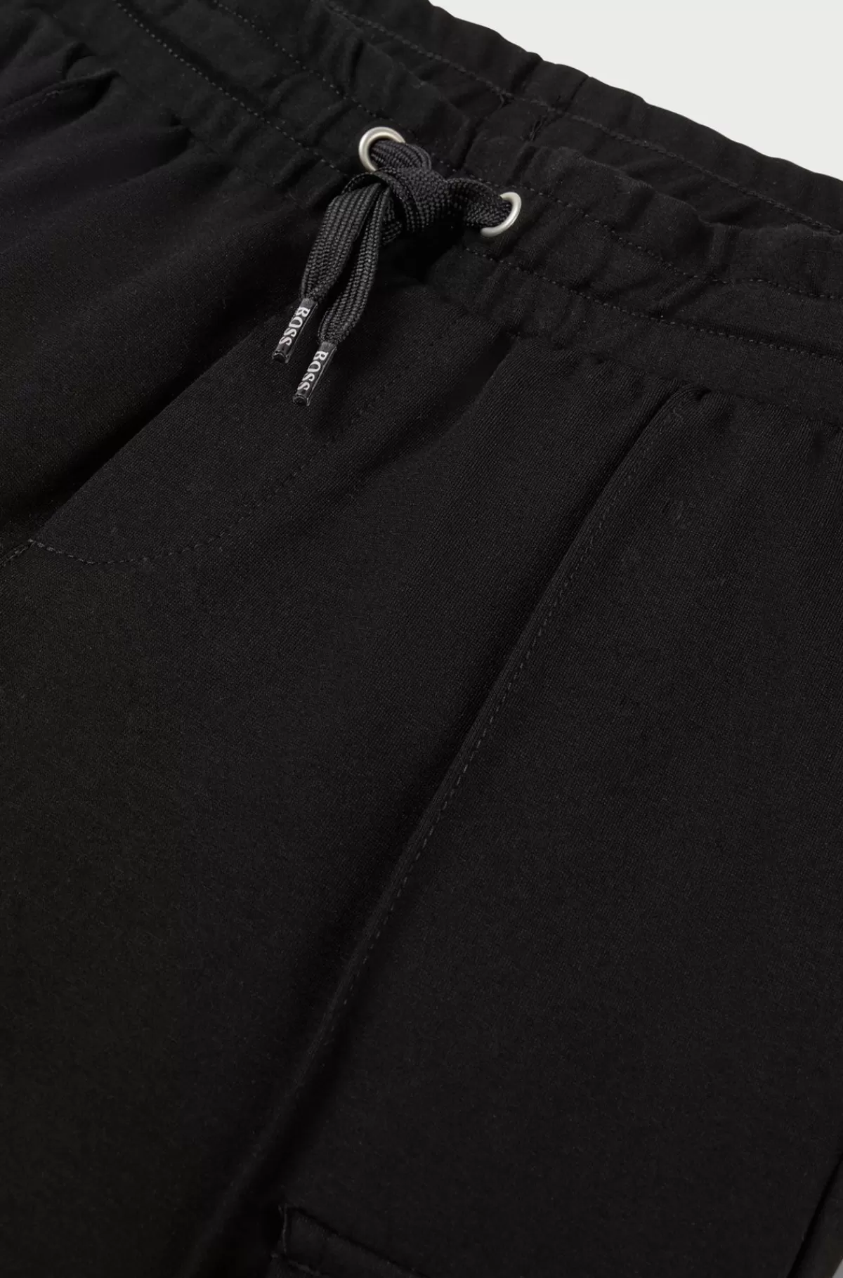 HUGO BOSS Joggingbukser Med Cargolommer Til Børn Sort Best Sale