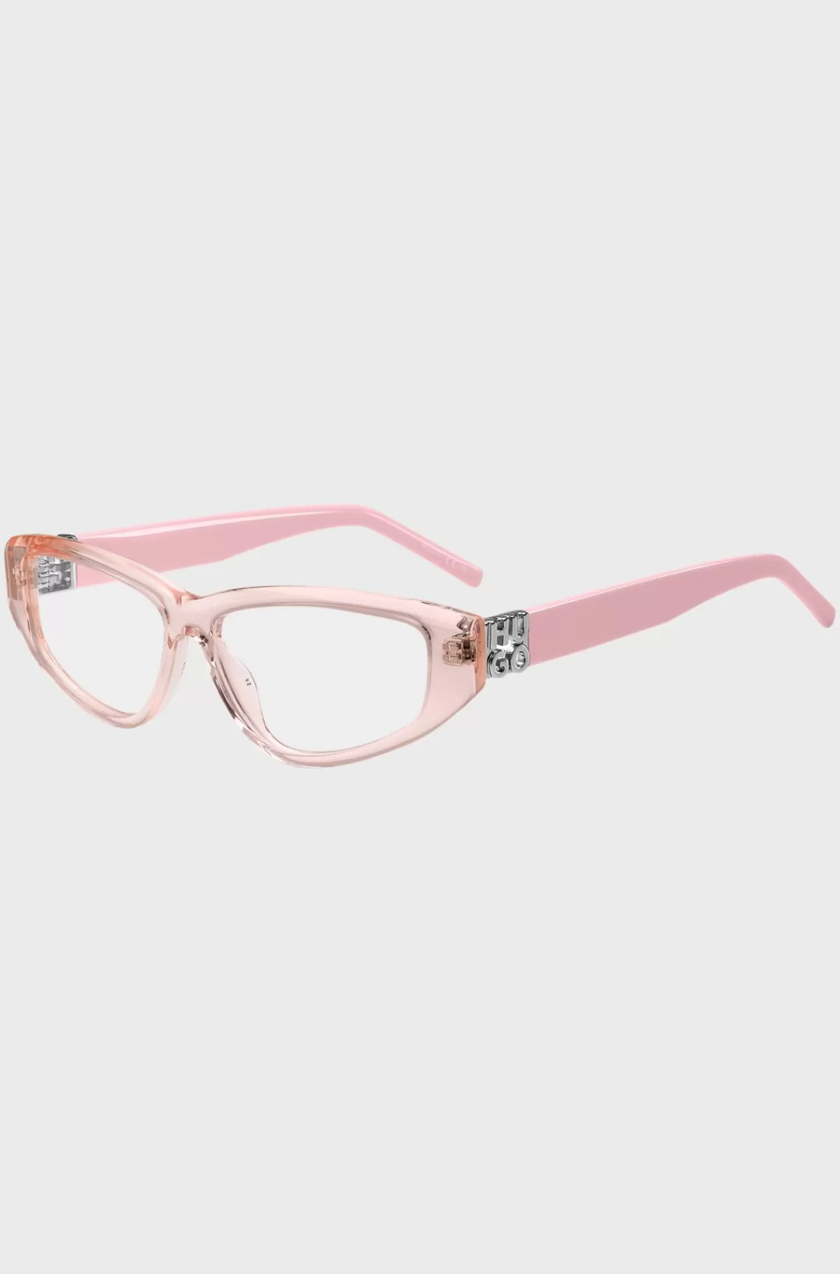 HUGO BOSS Lyserød Acetat-ramme Til Briller Med Styrke Med 3D-monogram Lys pink Cheap