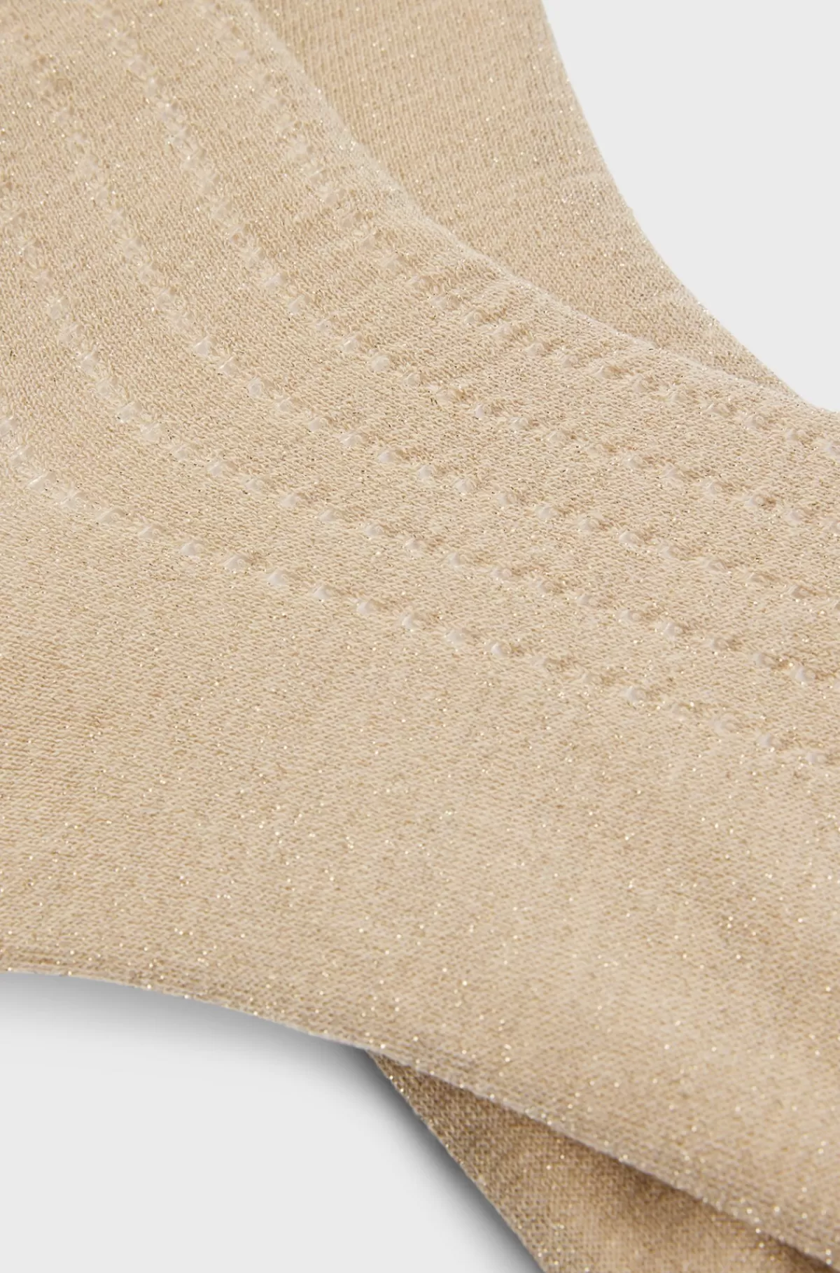 HUGO BOSS Pakke Med To Korte Strømper I Bomuldsblanding Beige New