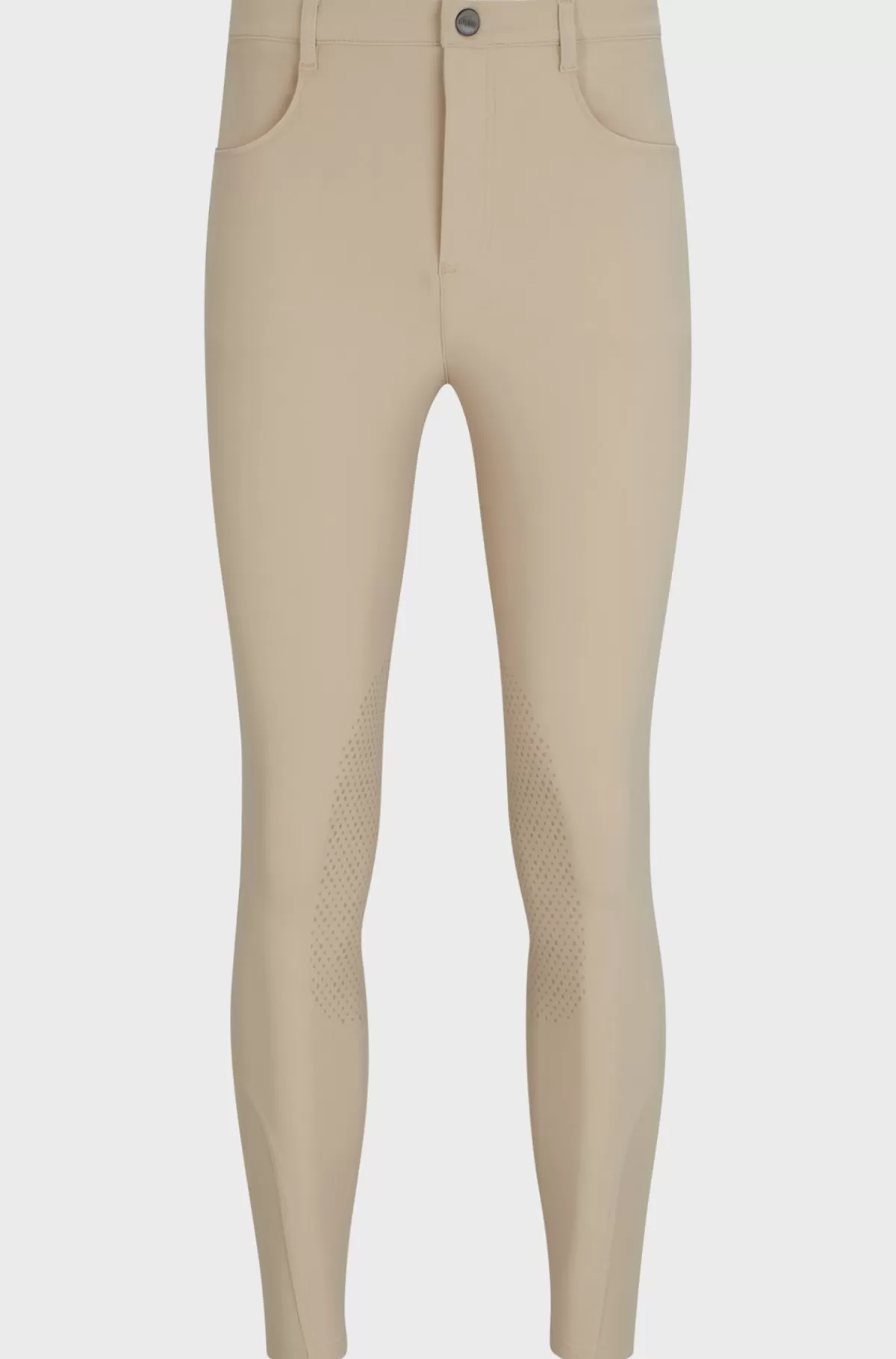 HUGO BOSS Ridebukser Til Hestesport Med Knægrip Og Ekstra Stræk Beige Clearance