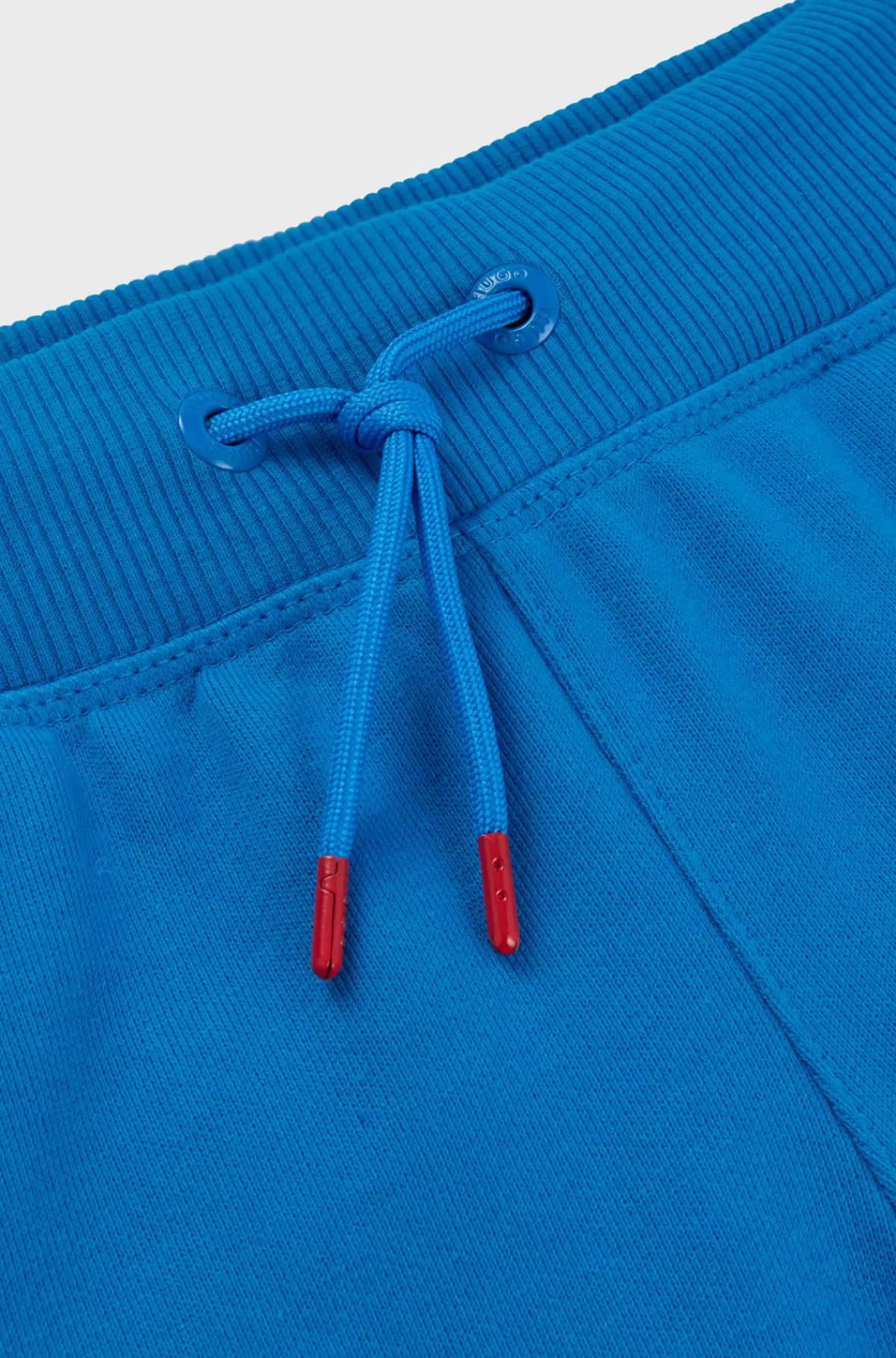 HUGO BOSS Shorts Til Børn I Bomuldsblanding Med Logoprint Blå Fashion