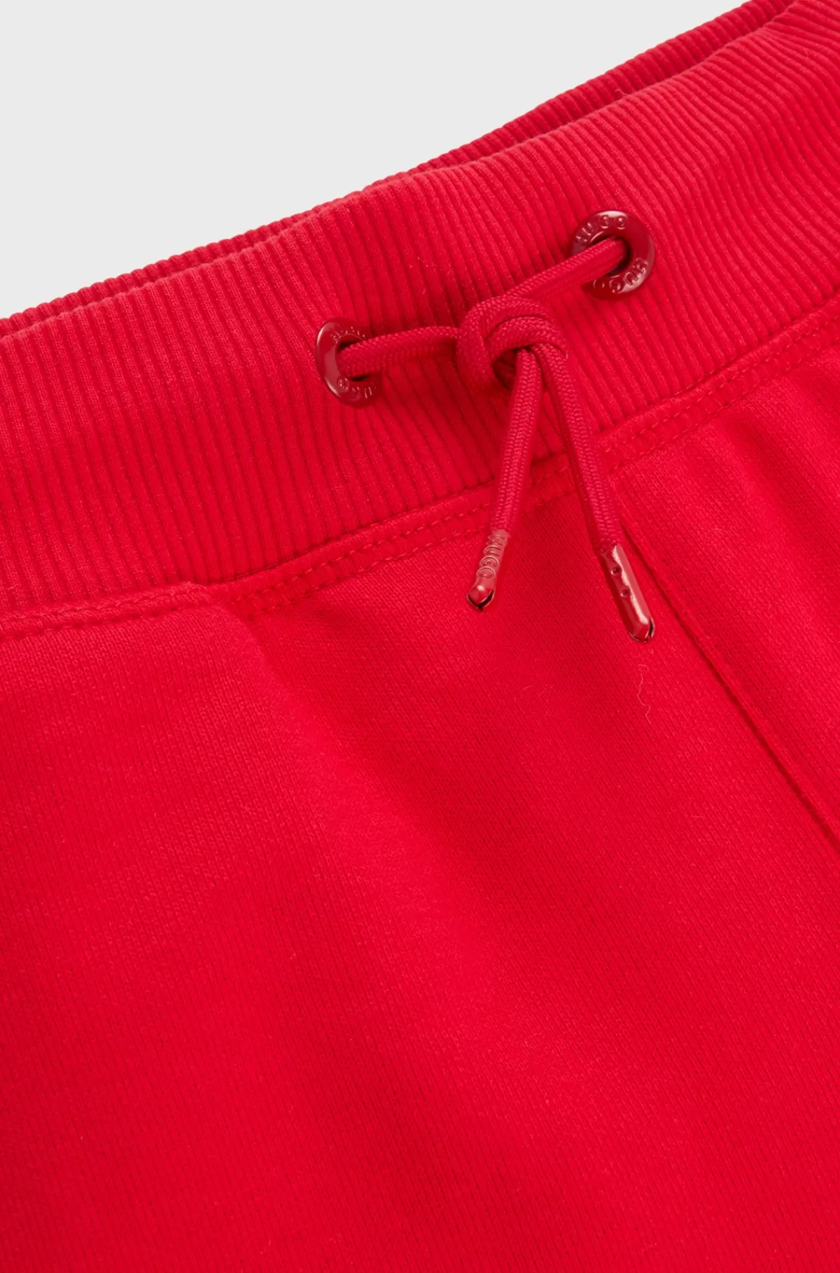 HUGO BOSS Shorts Til Børn I Bomuldsblanding Med Logoprint Rød Sale