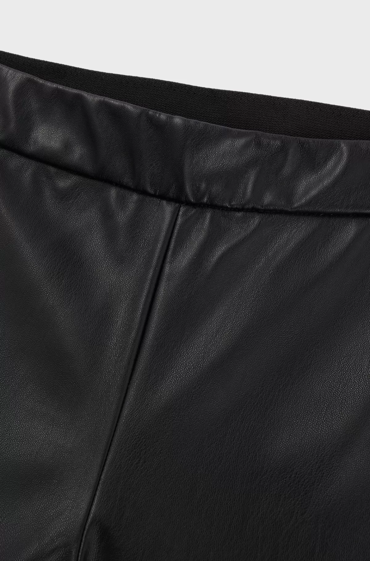 HUGO BOSS Skinny Fit Bukser Med Høj Talje Og Lynlås I Siden Sort Online