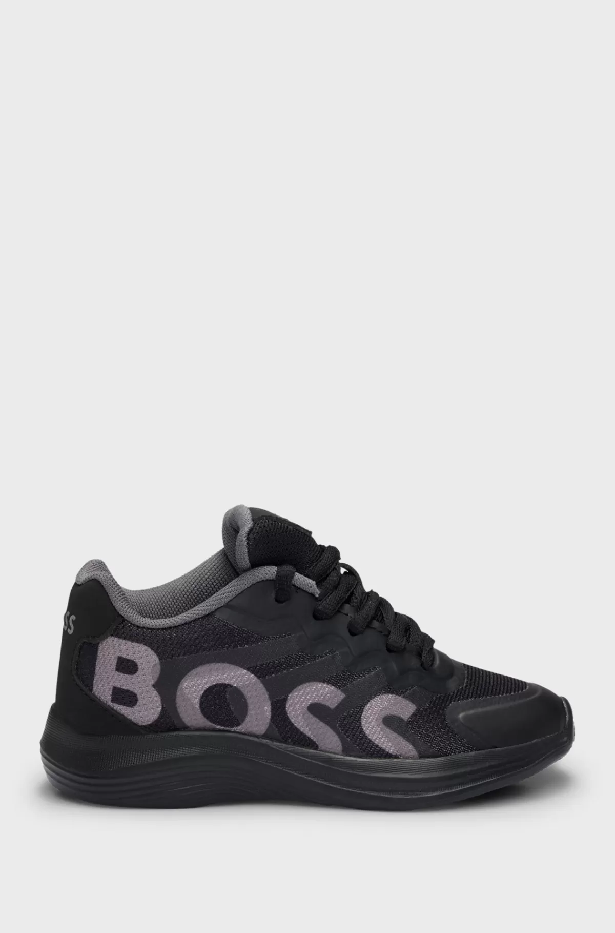 HUGO BOSS Sneakers Til Børn Med 3D-logo Sort Fashion