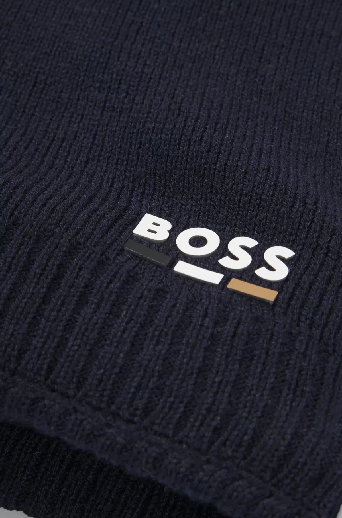 HUGO BOSS Snood Til Børn Med Branding I Gummieffekt Mørkeblå Best