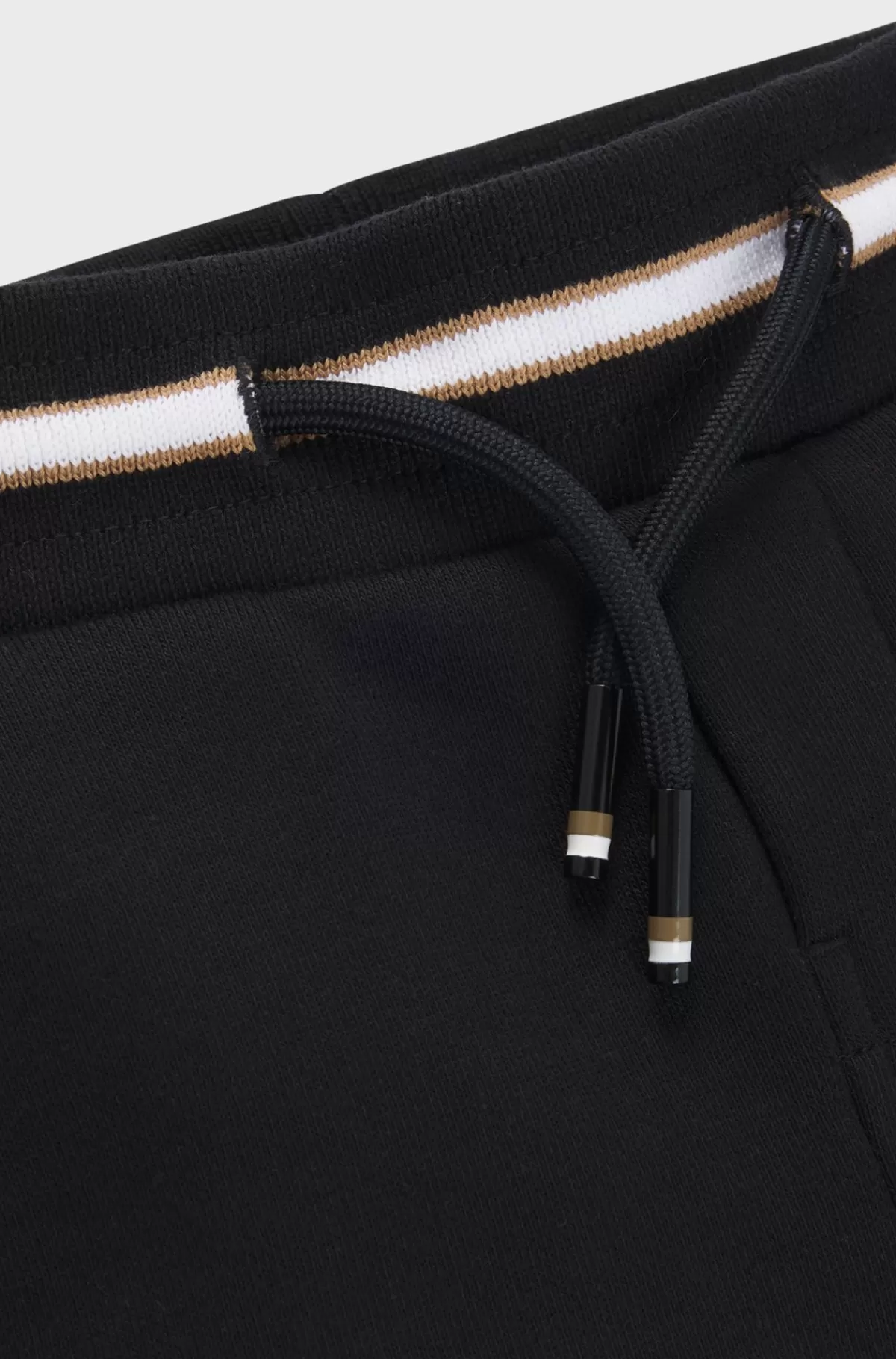 HUGO BOSS Tracksuit-bukser Til Børn I En Bomuldsblanding Med Logoprint Sort Cheap